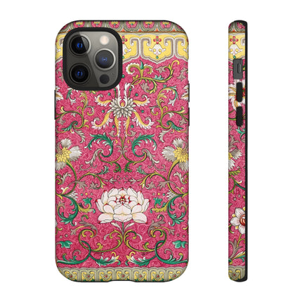 Pink Floral Pattern by Owen Jones Phone Cases