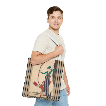 L'Arc Rouge by George Barbier Tote Bag