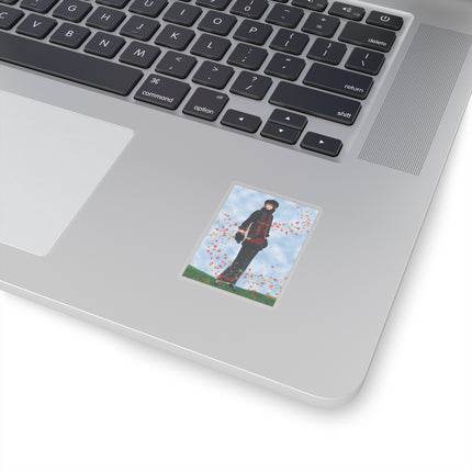 Elegance in Autumn Kiss-Cut Stickers (4 Sizes)