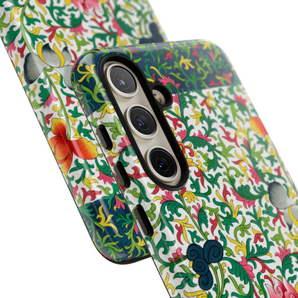Colorful Floral Pattern by Owen Jones Phone Cases