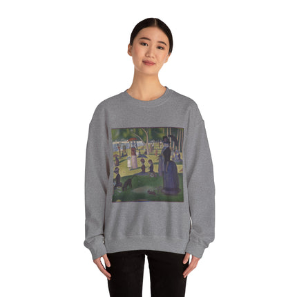 A Sunday on La Grande Jatte by Georges Seurat Heavy Blend™ Crewneck Sweatshirt