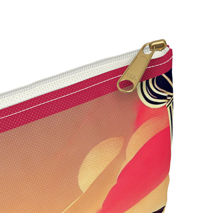 Art Deco Valentine's Romance Accessory Pouch
