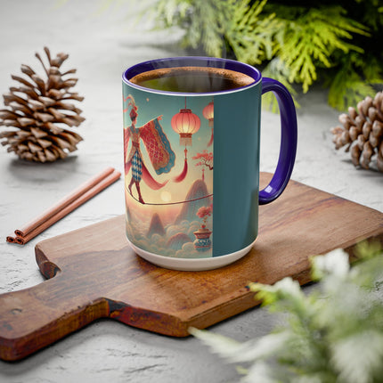 The Lantern Walker Colorful Mugs (11oz, 15oz)