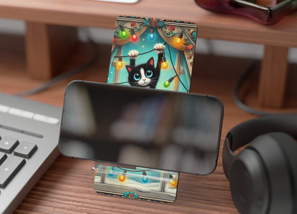 Mischief in Tinselland Mobile Display Stand for Smartphones