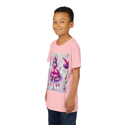 Fuchsia Fairy Youth Short Sleeve Tee