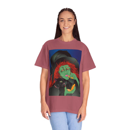 Mirror, Mirror A Witch's Touch Unisex Garment-Dyed T-shirt