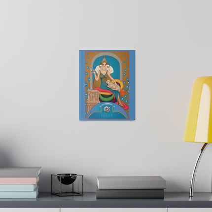 April & Diamond – Sofia Chiostri’s Radiant Birthstone Canvas