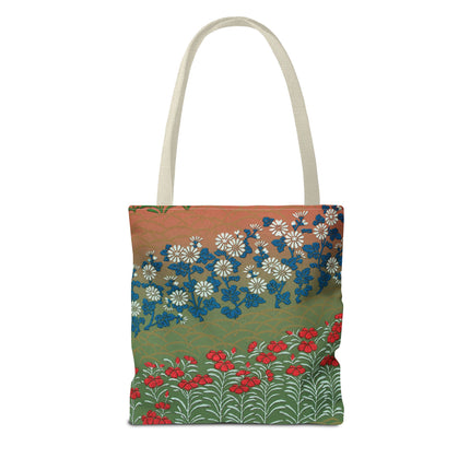 Japanese Flower Pattern II by G.A. Audsley Tote Bag (AOP)