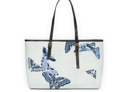 Japanese Butterfly by Kamisaka Sekka PU Leather Shoulder Bag
