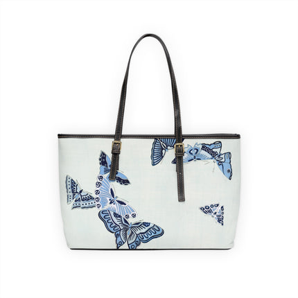 Japanese Butterfly by Kamisaka Sekka PU Leather Shoulder Bag