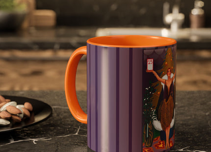 Countdown to Christmas Elegance Colorful Mugs (11oz, 15oz)