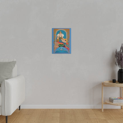 April & Diamond – Sofia Chiostri’s Radiant Birthstone Canvas