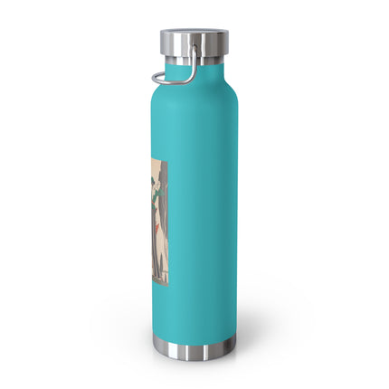 L'Arc Rouge by George Barbier Copper Vacuum Insulated Bottle, 22oz