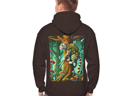 Silent Stripes – Heavy Blend™ Hooded Sweatshirt