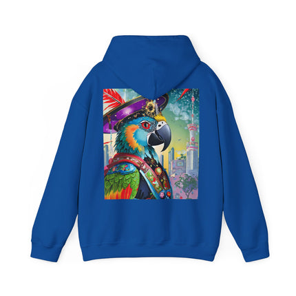 The Parrot Aristocrat – Heavy Blend™ Hooded Sweatshirt