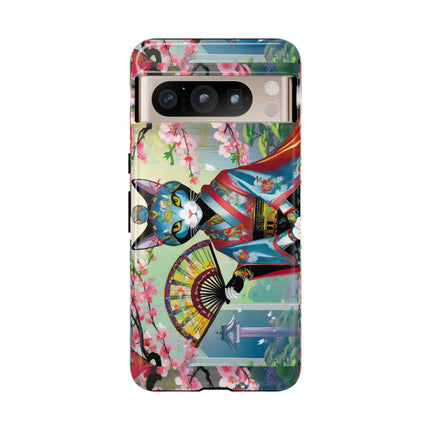 Cyberpunk Geisha Phone Cases