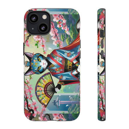 Cyberpunk Geisha Phone Cases