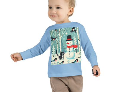Frosty Forest Friends Toddler Long Sleeve Tee