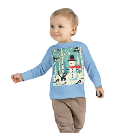 Frosty Forest Friends Toddler Long Sleeve Tee
