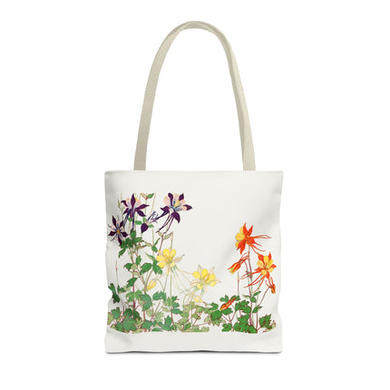 Aquilegia Flower by Tanigami Kônan Tote Bag (AOP)