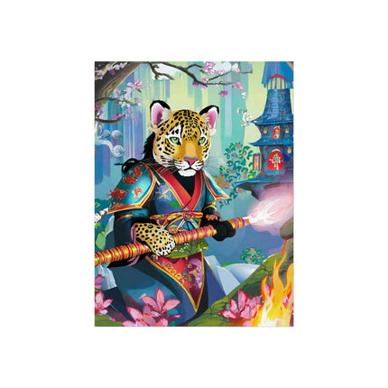 Cyberpunk Leopard Fine Art Posters