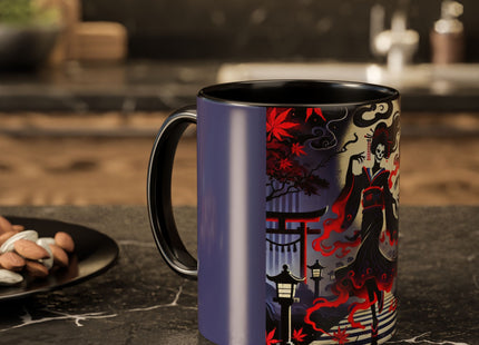 Halloween Sorceress Colorful Mugs (11oz, 15oz)