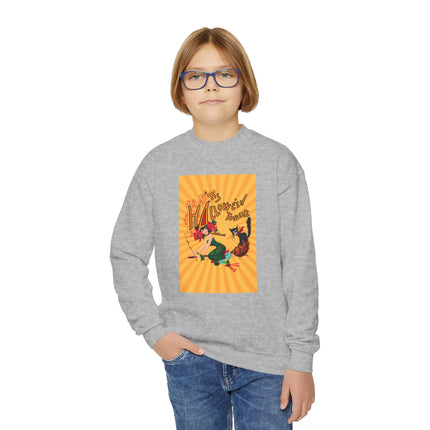 The Bewitching Ride Youth Crewneck Sweatshirt