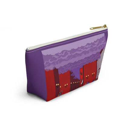 Midnight Toast Cosmetic Bag – Parisian Romance & Art Deco Charm