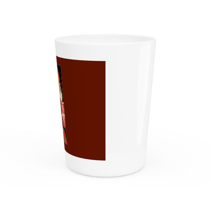 January & Garnet (from the Gem Series) by Sofia Chiostri Ceramic Shot Glass
