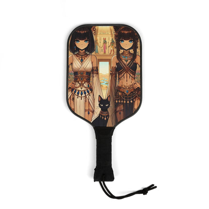 Egyptian Priestess Cats Pickleball Kit – Sacred Guardians & Desert Power