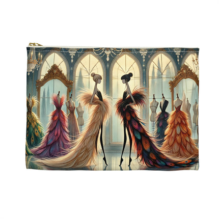 The Couture & Wings Flat Pouch – Fairy Fashion & Enchanted Glamour