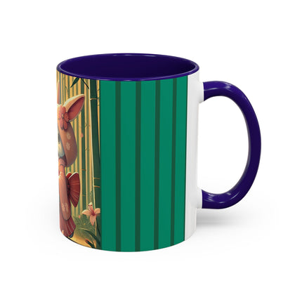 Geisha Kitten’s Easter Stroll Colorful Mugs (11oz, 15oz)