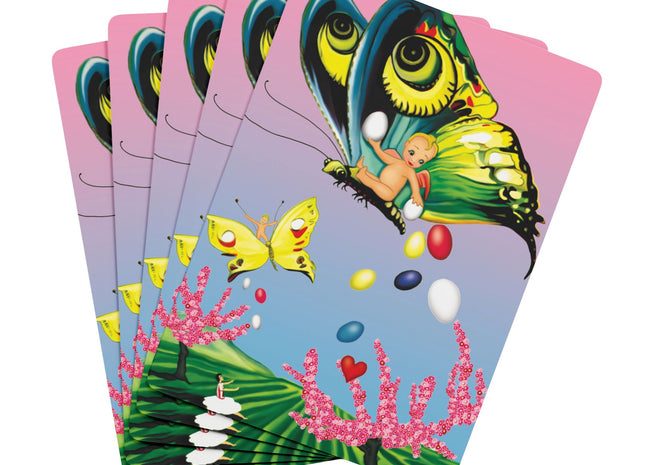 Flight of Easter Delight Playing Cards