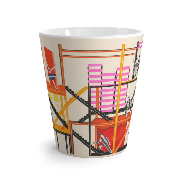 Maquettes de Théatre 4 by Alexandra Exter Latte Mug