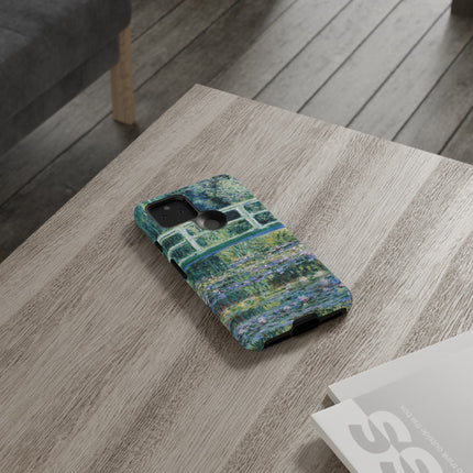 Water Lilies and Japanese Bridge by Claude Monet Phone Cases