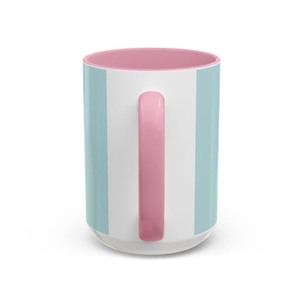 ❄️🌼 The Winter Flower Wanderer Colorful Mug – Colorful Art Deco Snow Fantasy