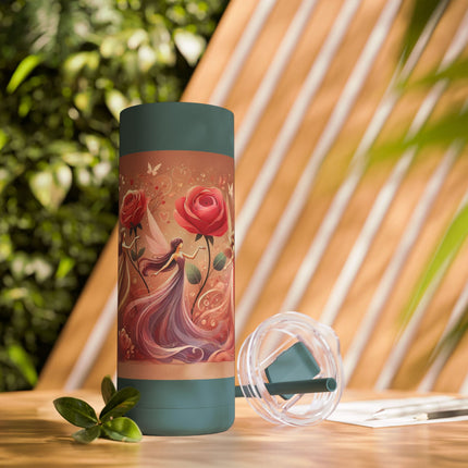 Whimsical Fairies Skinny Matte Tumbler, 20oz