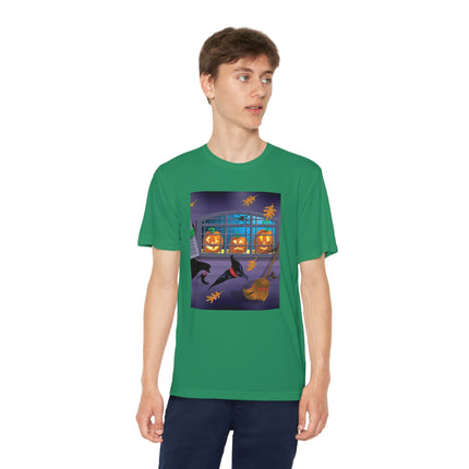 Whimsical Halloween Mischief Youth Competitor Tee