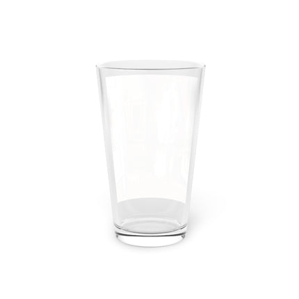 The Red-Draped Window Glass, 16oz