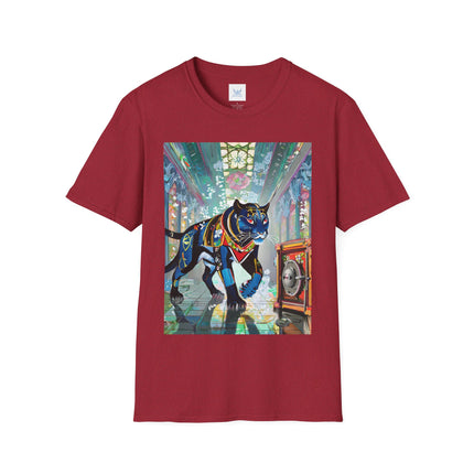 Cyber Panther's Hunt Softstyle T-Shirt
