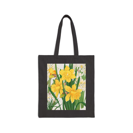 Daffodil by Tanigami Kônan Cotton Canvas Tote Bag