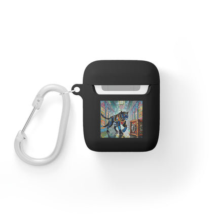 Cyber Panther's Hunt AirPods Case Cover