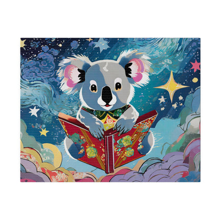 Cute Koala Matte Canvas, Stretched, 0.75"
