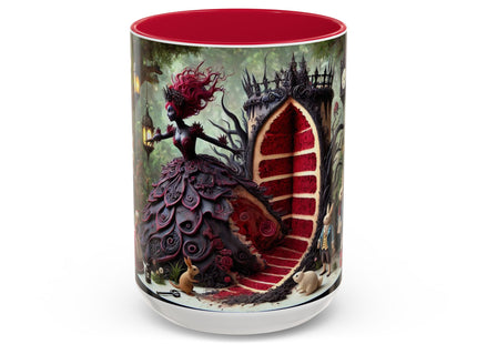 Malice in Wonderland – Gothic Halloween Colorful Mugs (11oz, 15oz)