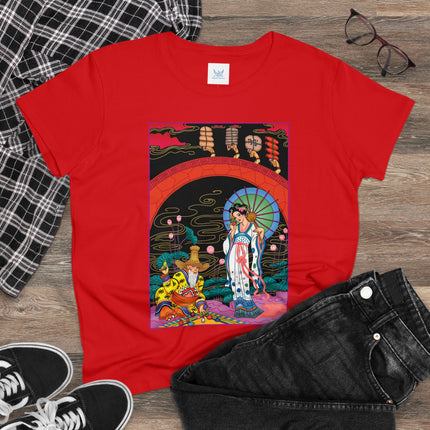 The Romance of Perfume by George Barbier Women's Midweight Cotton Tee