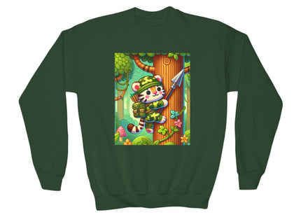 Stealthy Stripes Youth Crewneck Sweatshirt