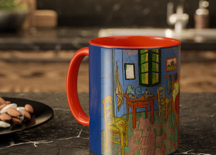 The Bedroom by Vincent van Gogh Colorful Mugs (11oz, 15oz)