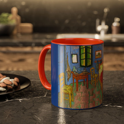 The Bedroom by Vincent van Gogh Colorful Mugs (11oz, 15oz)