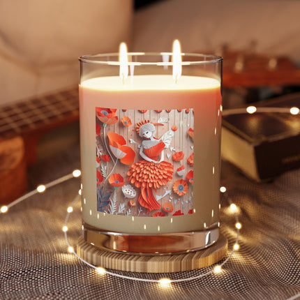 Poppy Fairy Scented Candle - Full Glass, 11oz - The White Tea & Fig, The Lavender & Sage, and The Ocean Mist & Moss