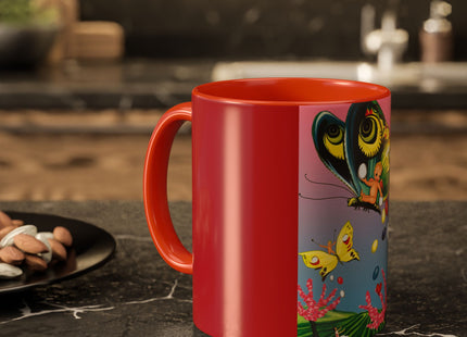 Flight Of Easter Delight Colorful Mugs (11oz, 15oz)